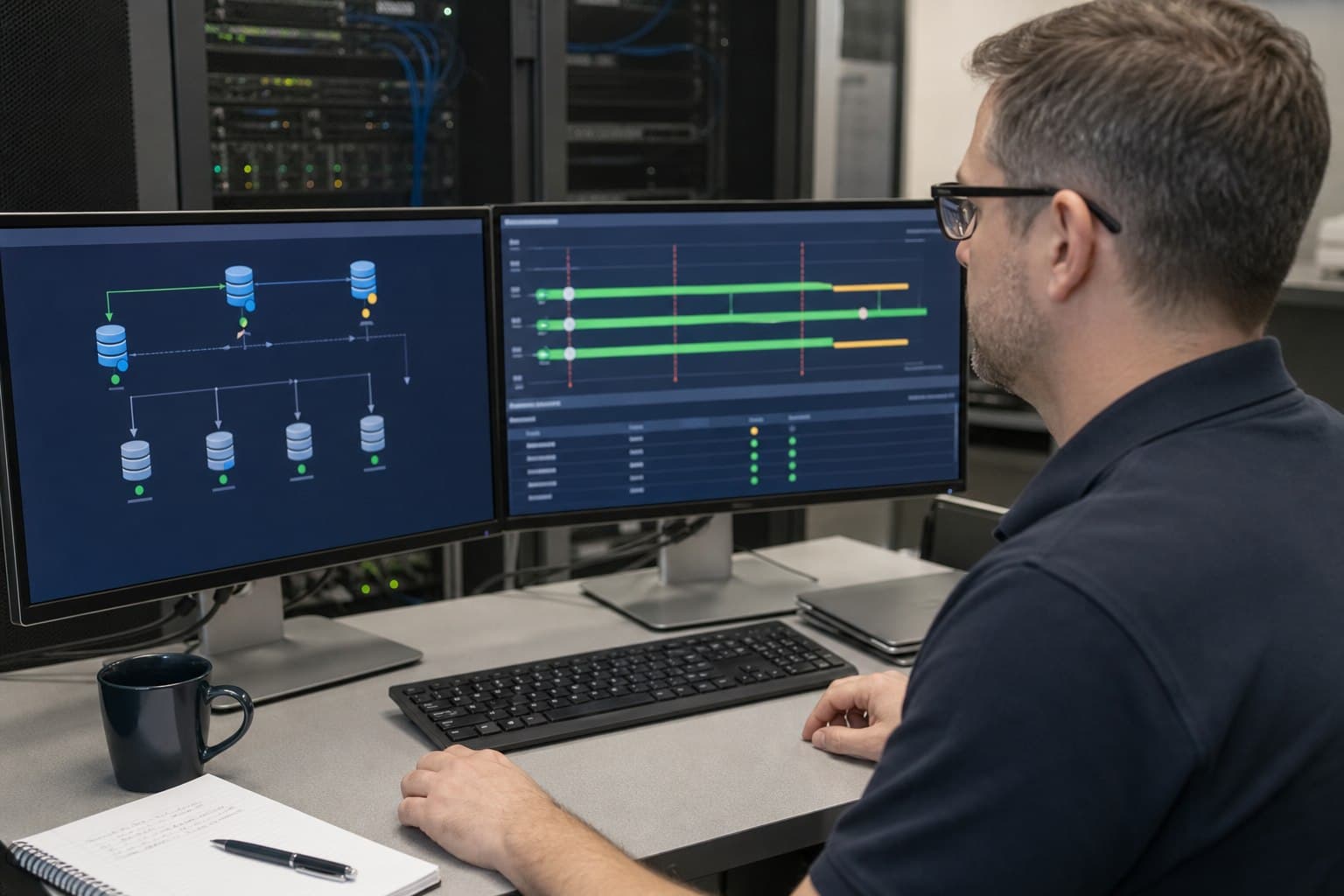 Technical infrastructure supporting availability-group backup coverage