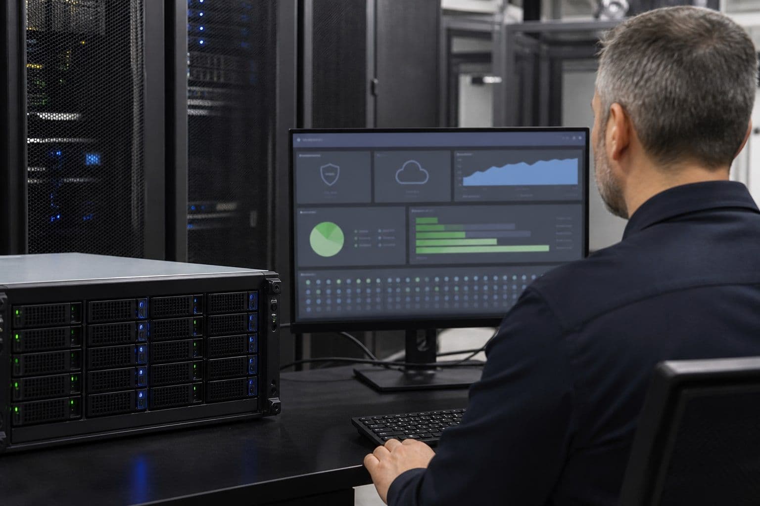 Backup Operator bei der Prüfung von Unveränderlichkeit, Aufbewahrung und Recovery-Status einer Storage Appliance