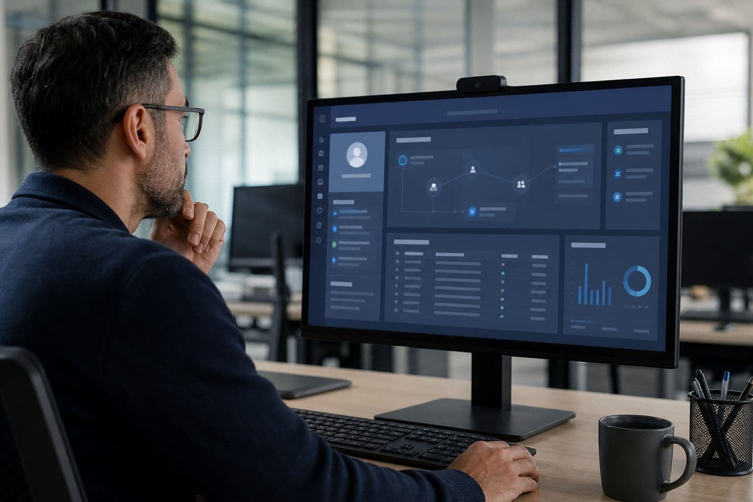 Endpoint administrator reviewing actions performed by an agent identity