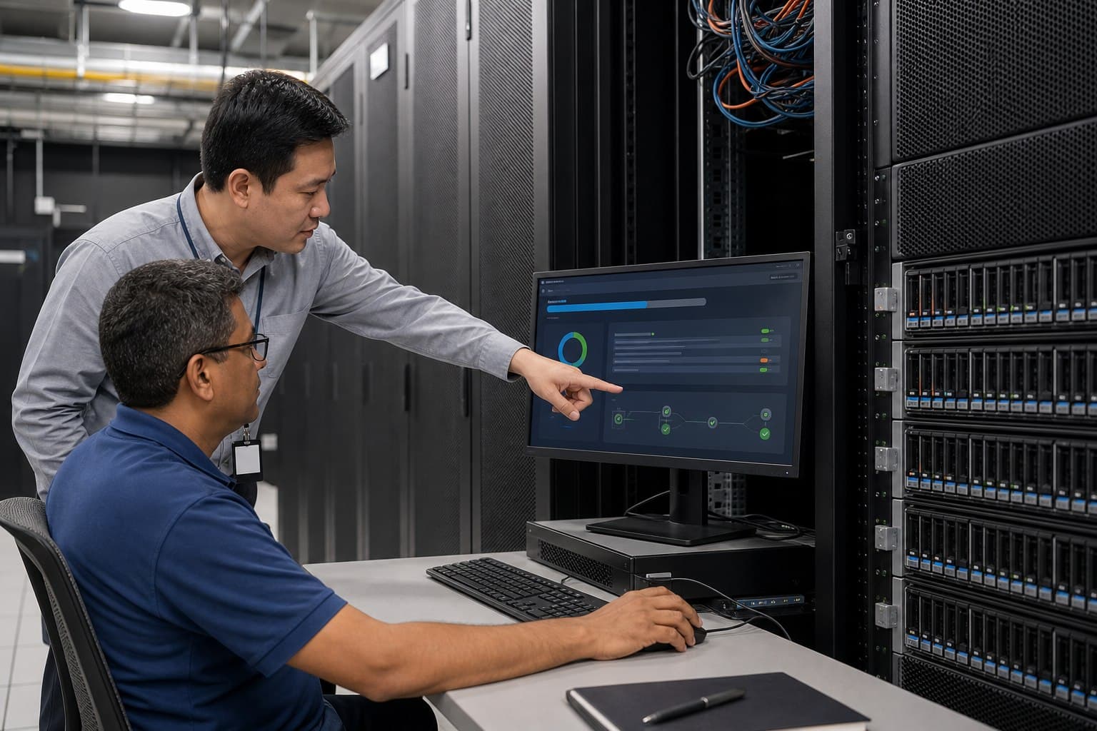 Technische Infrastruktur für PowerStore-NDU-Recoveryvalidierung