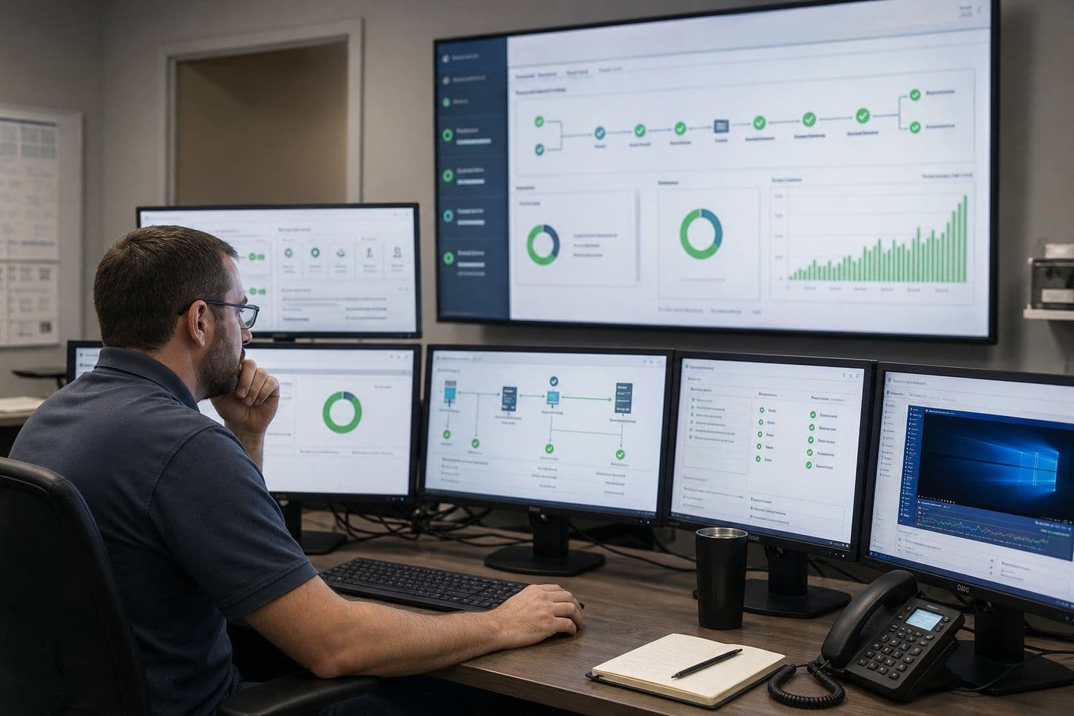 Backup Engineer bei der Prüfung von Repository-Zugriff, Testbackup und Instant Recovery nach dem Upgrade