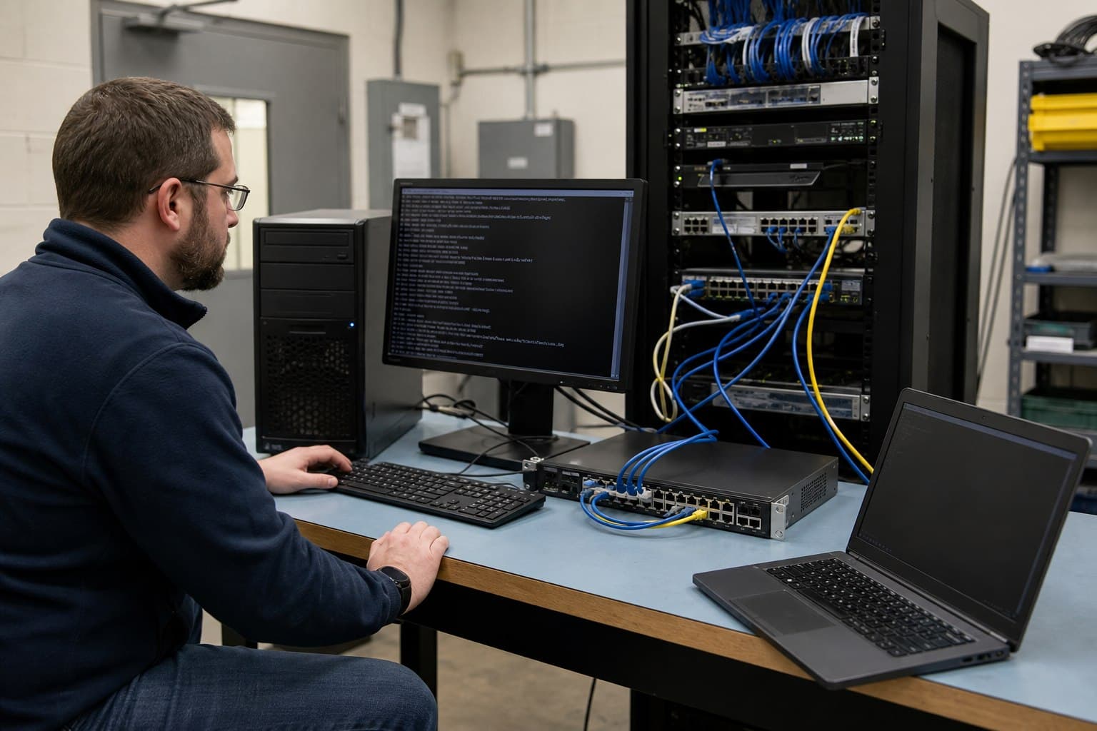 Technische Infrastruktur für WDS- und TFTP-Deployment